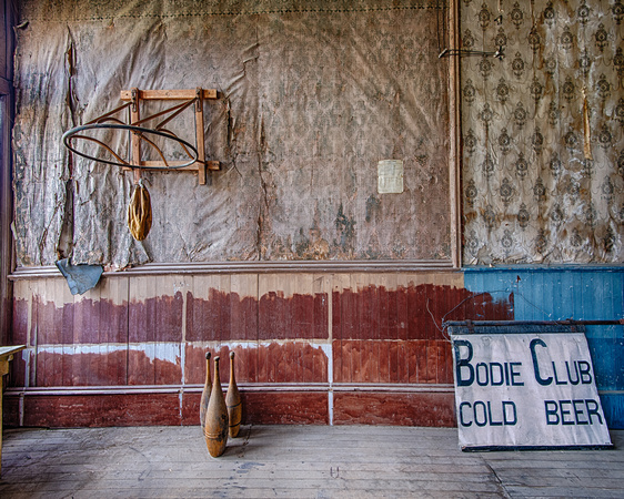 Cold Beer, Odd Fellows Hall, Bodie, California