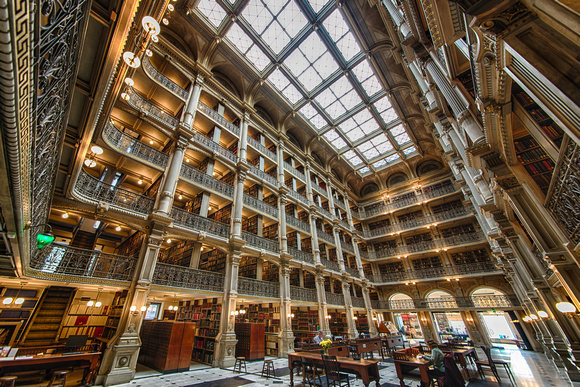 George Peabody Library, Baltimore, Maryland