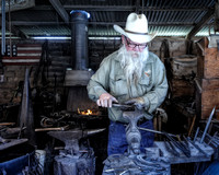 Blacksmith at OK Corral, Tombstone, Arizona