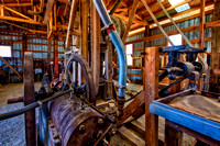 Old Mining Equipment, Laws Railroad Museum, Bishop, California