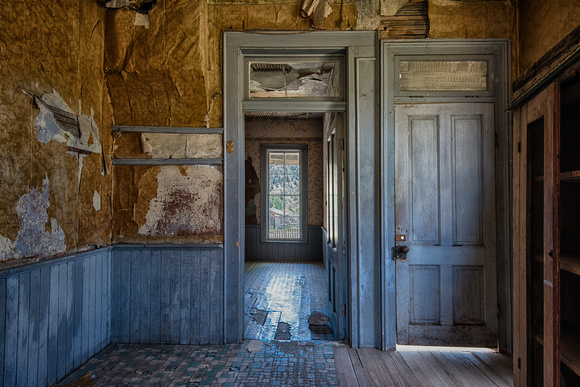 Abandoned house, Bannack Ghost Town, Montana