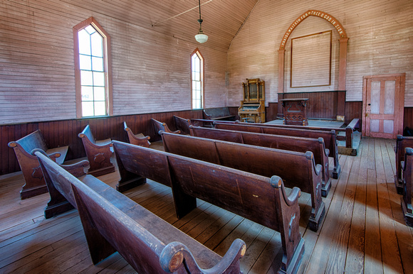 Methodist Church, Bodie, California