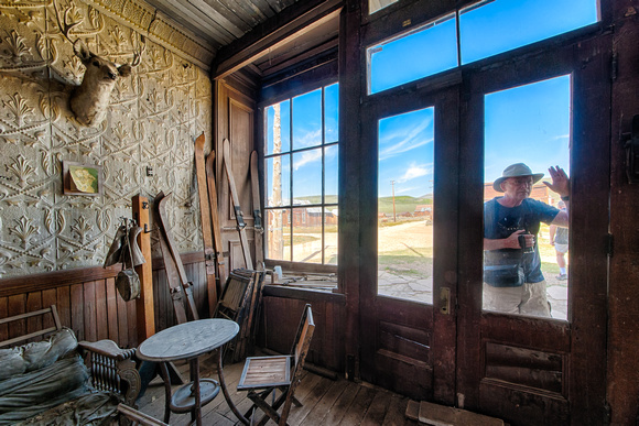 If Wall Trophies Could Talk, Wheaton & Hollis Hotel, Bodie, California