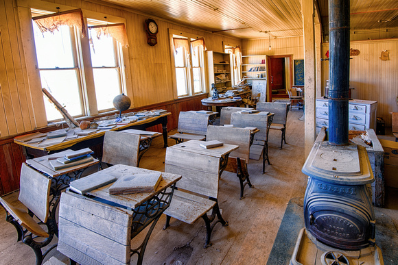 Extended Recess, Schoolhouse, Bodie, California