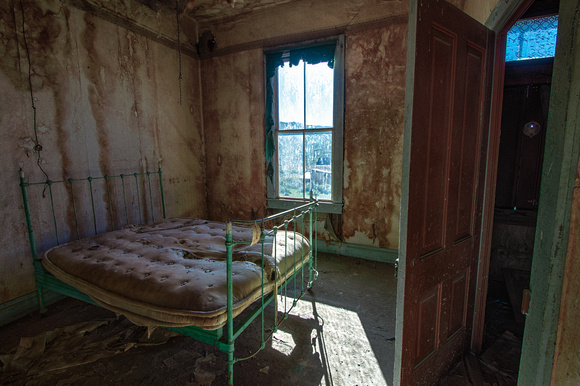 Empty Bed, Kirkwood House, Bodie, California