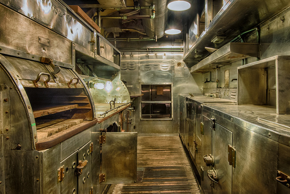 Train Kitchen, National Railroad Museum, Green Bay, Wisconsin
