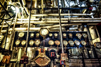 Gauges, Queen Mary's Engine Room, Long Beach, California
